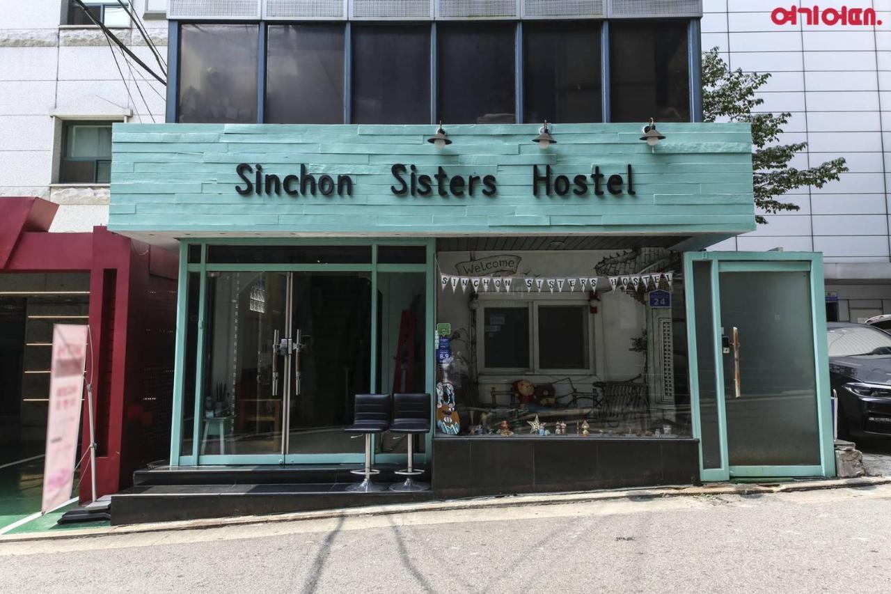 Sinchon Sisters Hostel Seoul Ngoại thất bức ảnh